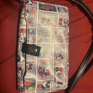Disney comic strip purse